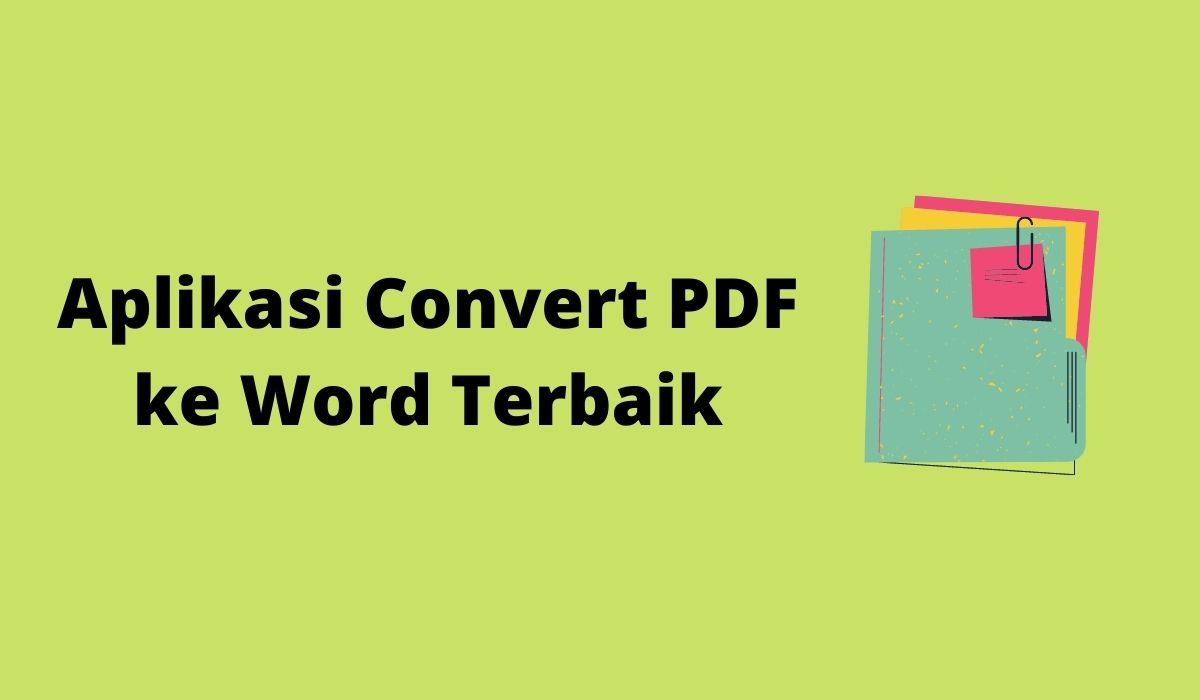 Aplikasi Convert PDF ke Word