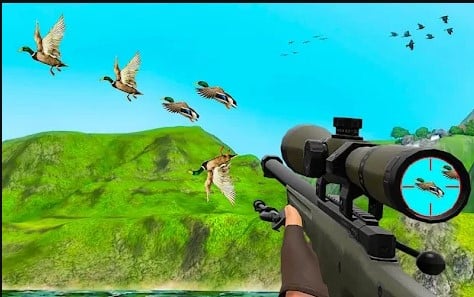 game shooting duck