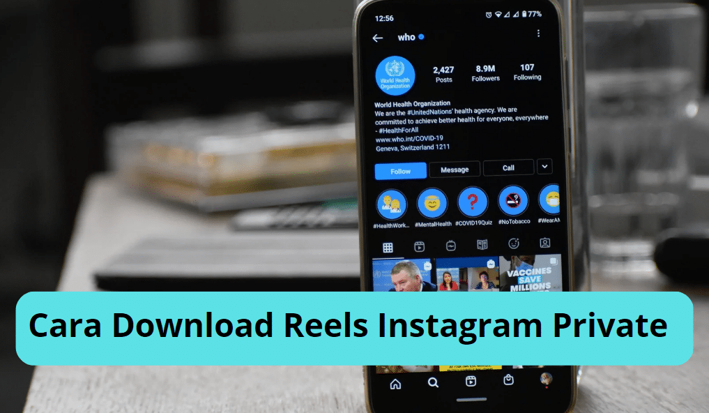 Cara Download Reels Instagram Private